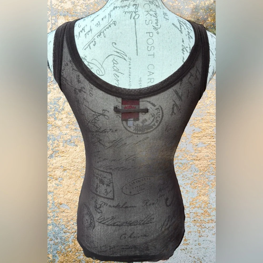 Vintage Jean-Paul Gautier Classique Sheer Tank Top
(M) Brown
Like New/Never Worn - Picture 7 of 10